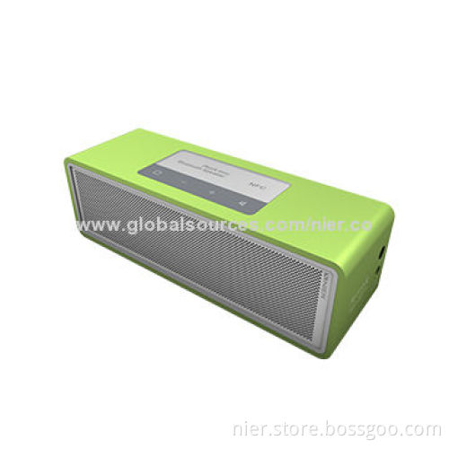 Stereo Bluetooth mini speaker with elegant design, hands-free call function, various colors
